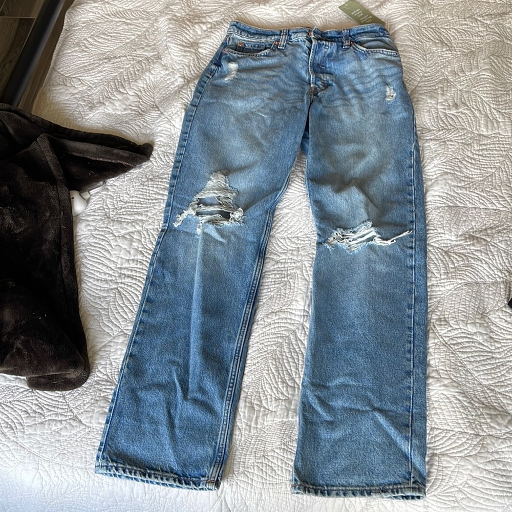 h&m 90s boyfriend jeans high rise